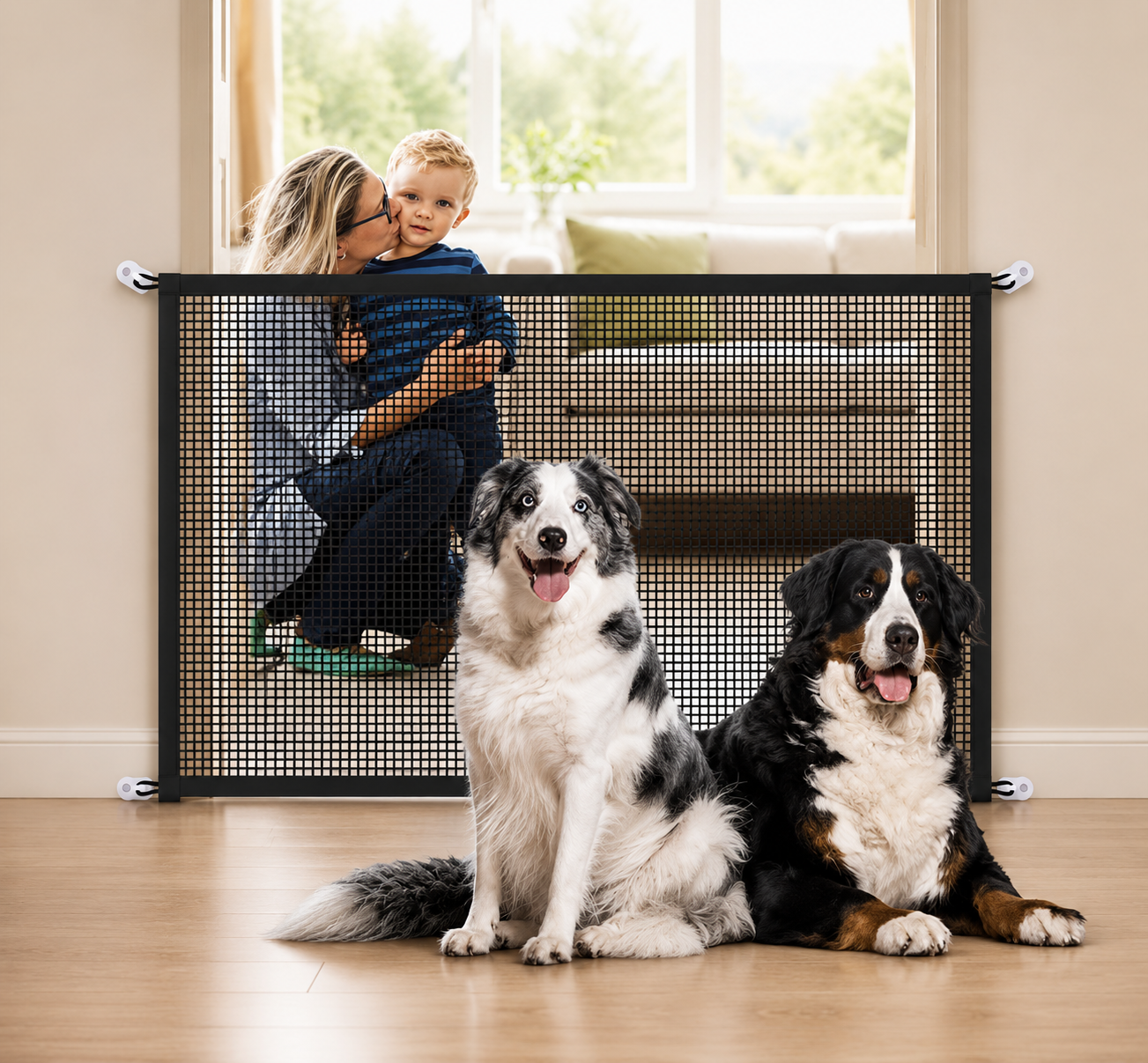 Roamly Stair Gate — Foldable Safety Barrier