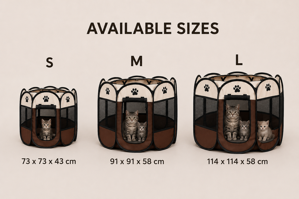 Roamly Play Pen — Foldable Pet Enclosure